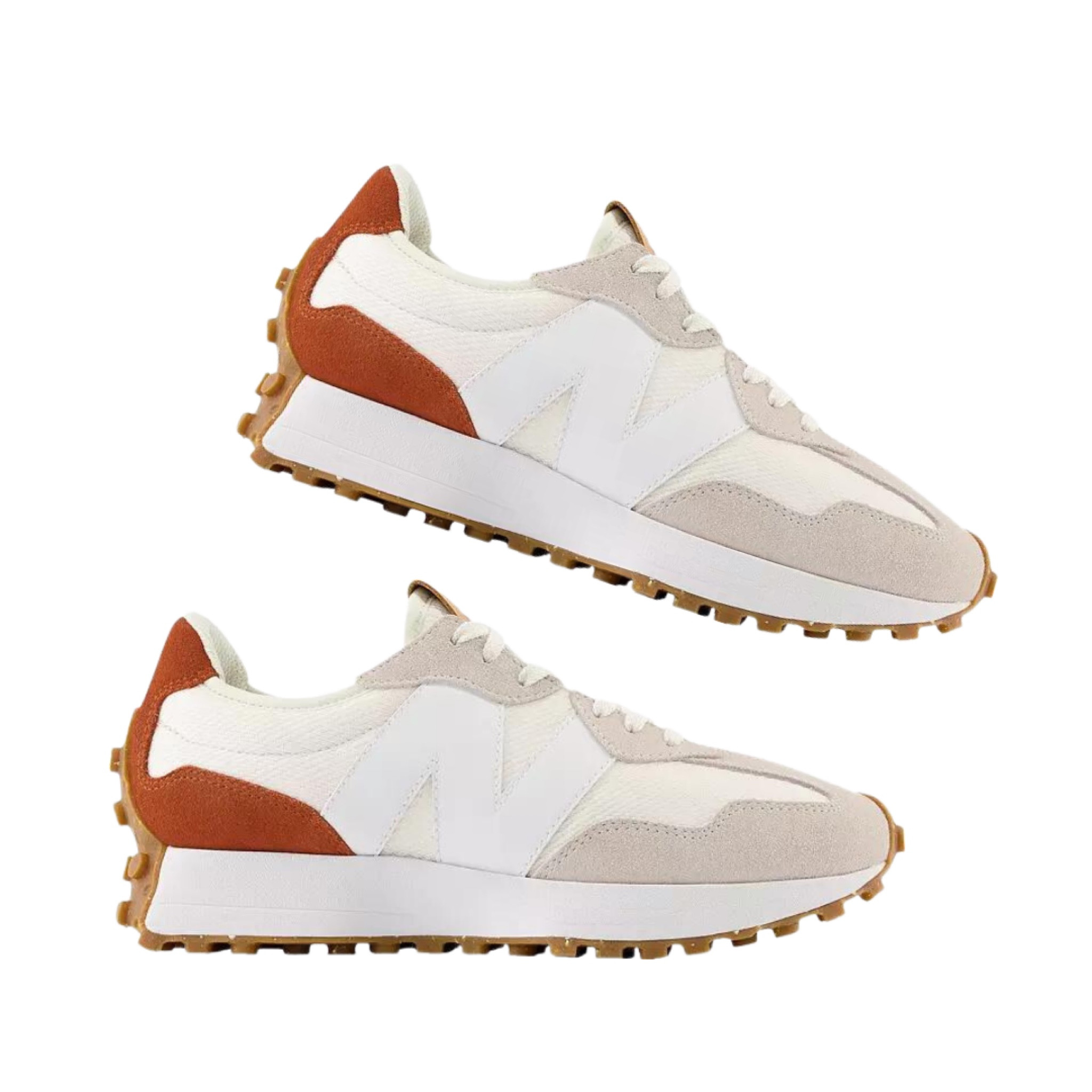 I found my fav New Balance 327s fully in stock, all sizes 6-11 (rust/sand colorway)

#LTKSeasonal #LTKshoecrush