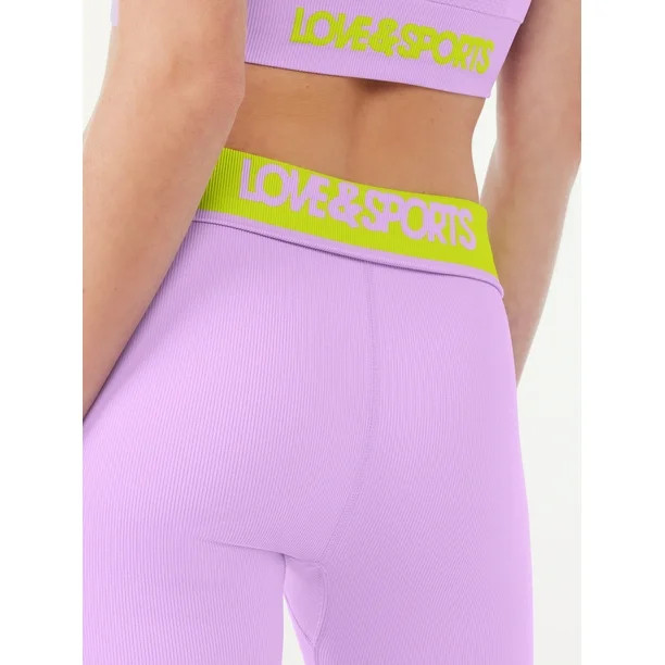 Love & Sports Women's Seamless Bike Shorts | Walmart (US)