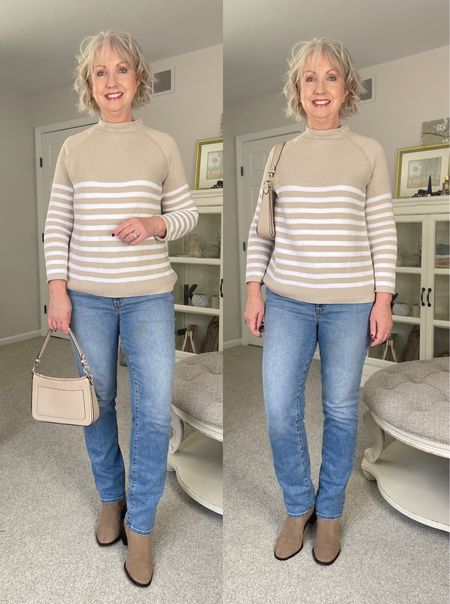 This cotton mock neck sweater from Alice Walk is really great for this time of year. I love wearing it out with a nice pair of jeans. 

#LTKover40 #LTKstyletip #LTKSeasonal