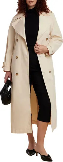 ELOQUII Long Trench Coat | Nordstrom | Nordstrom