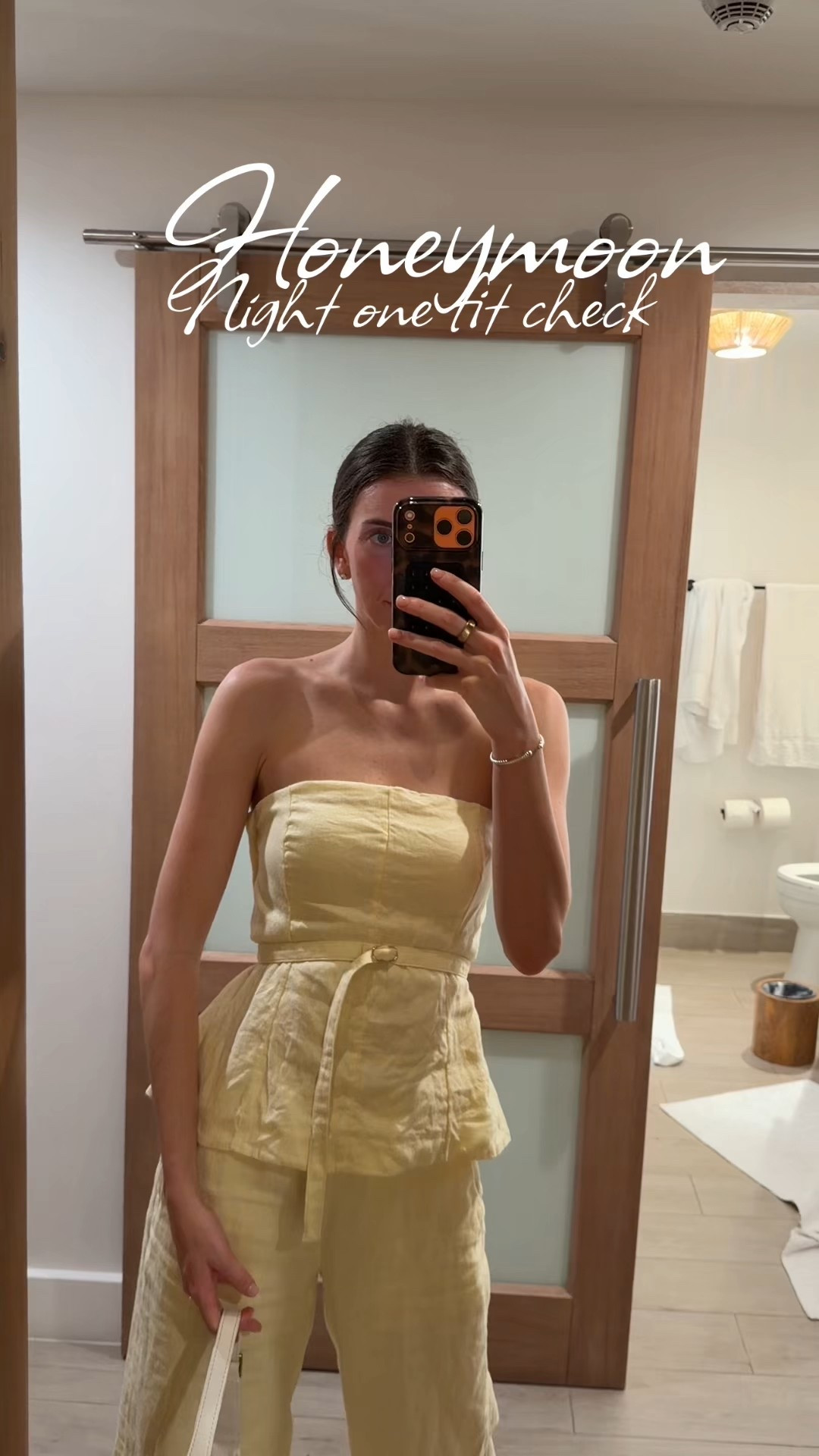 Abercombie linen set is a favorite in my closet, night one of my honeymoon at sandals st Vincent  #honeymoon #honeymoonoutfit 