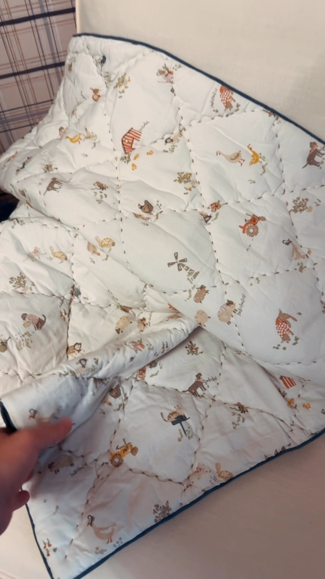 Pehr nursery quilt for baby boy #baby #mom #newborn #ltkbaby #shopbaby #nursery #ltknursery #home 