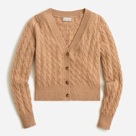 Just bought this gorgeous cashmere cable-knit sweater in camel! Have been looking to replace my old cable-knit sweater because it’s so long and looks a bit off with high-rise jeans. SO excited about this one, which will work a lot better. It’s fitted so I went up a size. 

#LTKFind