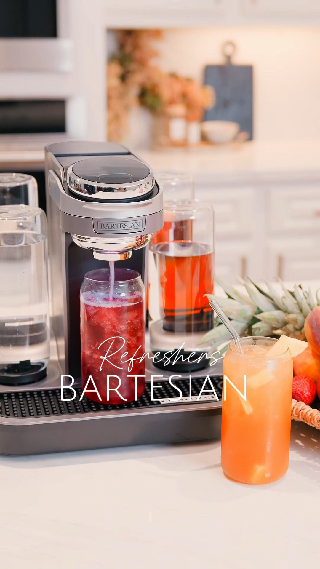 And I thought I wasn’t a mocktail person! With the perfect amount of caffeine, these Refreshers are great for powering through midday!

BARTESIAN 
Mocktail 
Cocktail machinee

#LTKfoodie