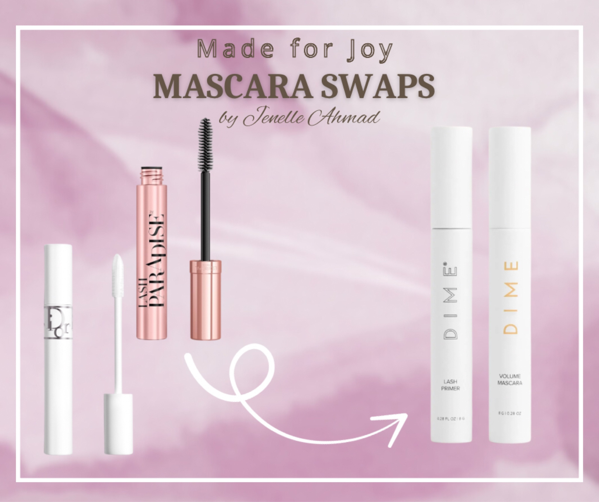 I was struggling to find a match for my favorite mascara’s when I was looking for something cleaner in my makeup routine- then I found Dime Beauty mascara and primer! I love ALL of these products for full, beautiful lashes! #mascara #ulta #beauty #swaps

#LTKGiftGuide #LTKFindsUnder100 #LTKBeauty
