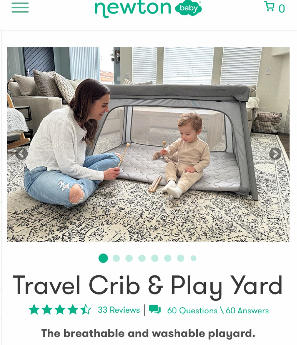 New Newton play yard!! Code HAPPY4TH for 20% off when sign up for emails  