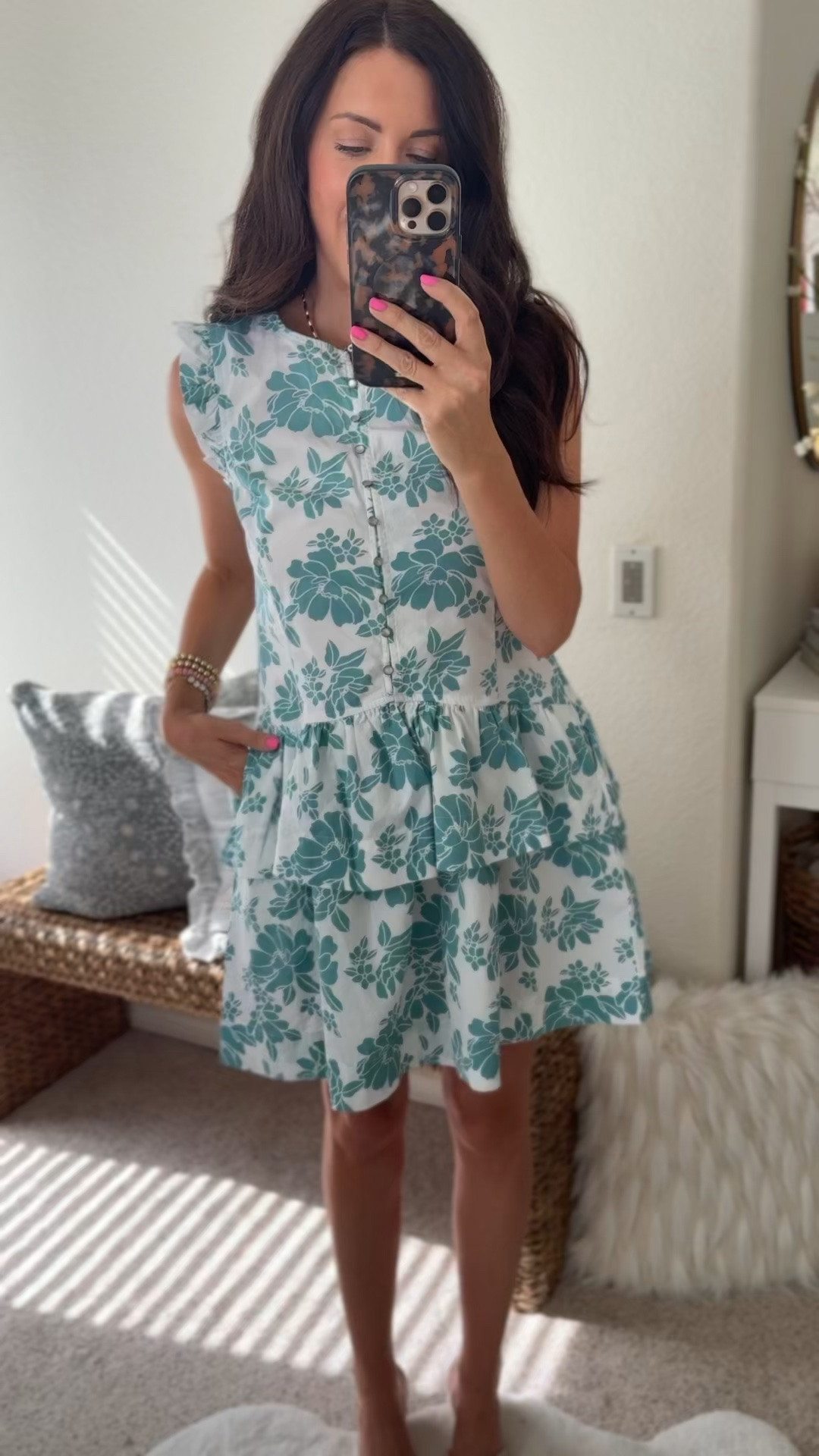 New 100% cotton dress from Walmart! Wearing a small—Anthropologie quality under $40👏🏻

#LTKootd #LTKSeasonal #LTKmomlife
