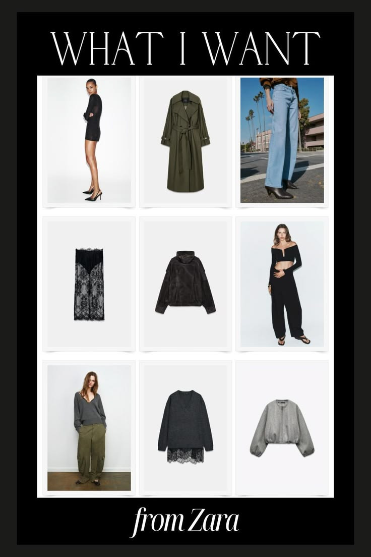 What I Want from Zara  

 #LTKgrwm #LTKootd