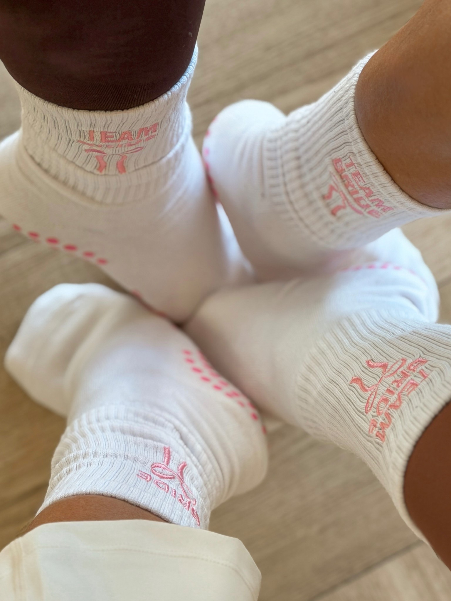 Bride/ bride team grip socks!