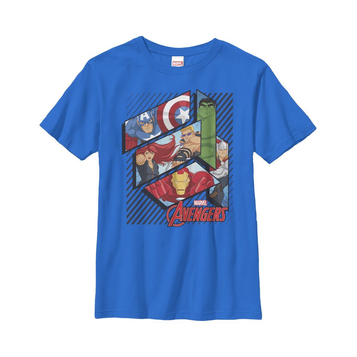Boy's Marvel Avengers Shape T-Shirt | Target