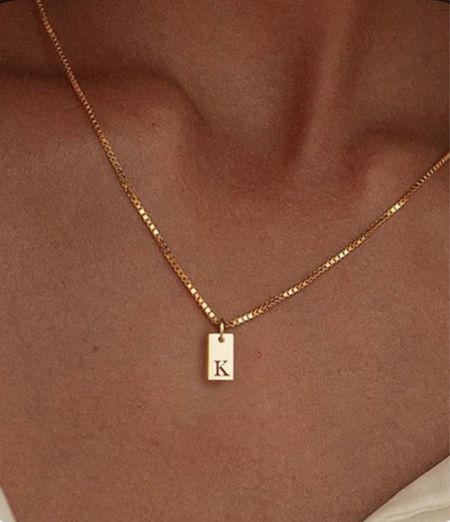 Initial Necklaces for Women 14K Gold Plated Letter Necklace Dainty Gold Name Necklace Personalized Initial Tag Pendant Necklace for Women Trendy Gold Jewelry


#LTKstyletip #LTKbeauty