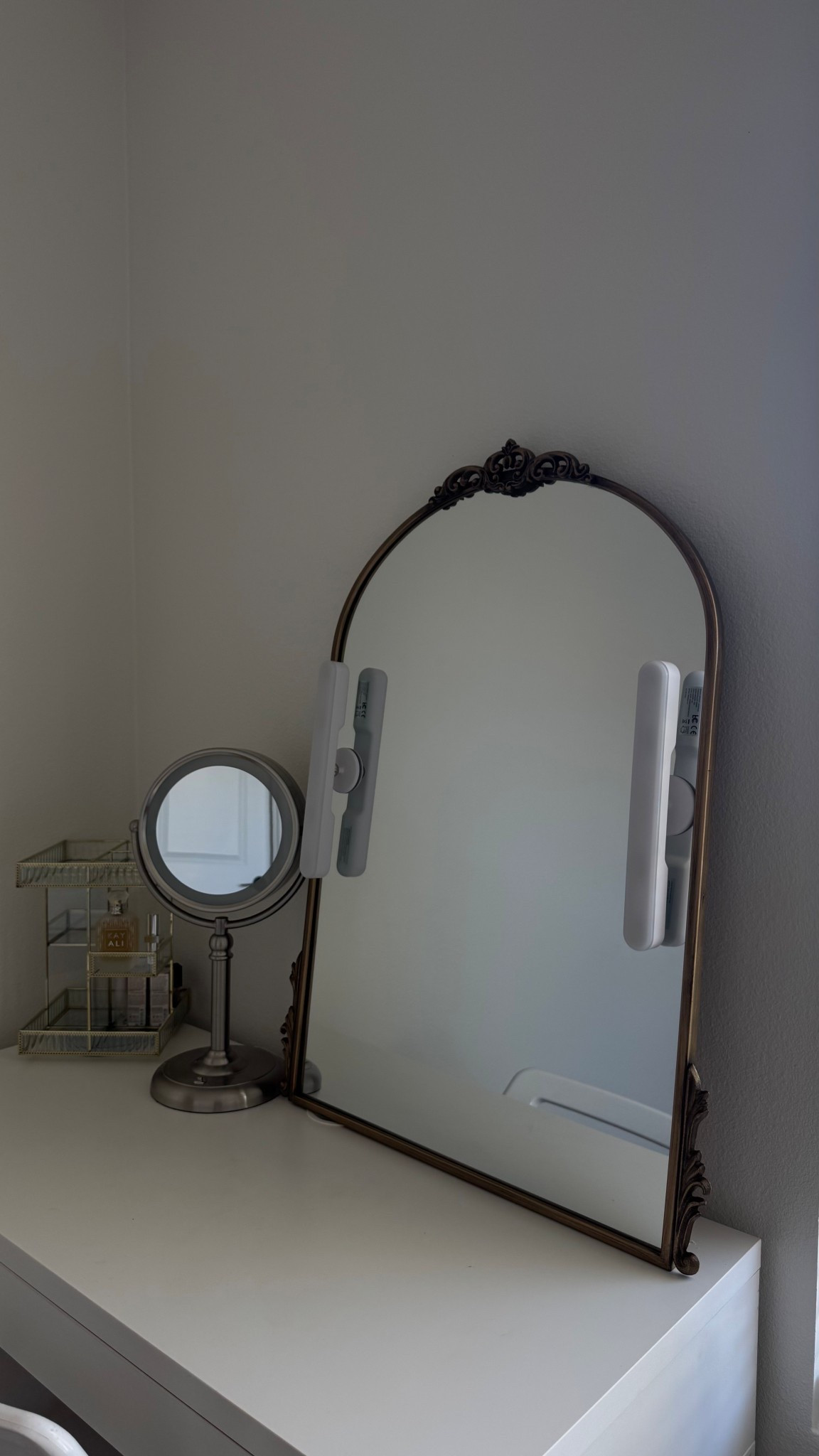 vanity desk set up

#LTKHome #LTKGiftGuide #LTKFindsUnder100