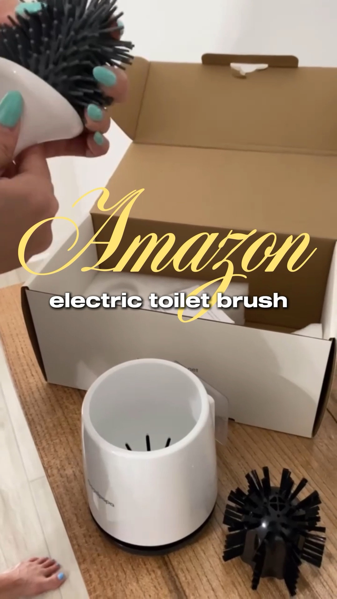 Cleaning made easier ✨ This Amazon electric toilet brush does all the work for you — powerful, fast, and rechargeable! 🚽👏

#LTKHome