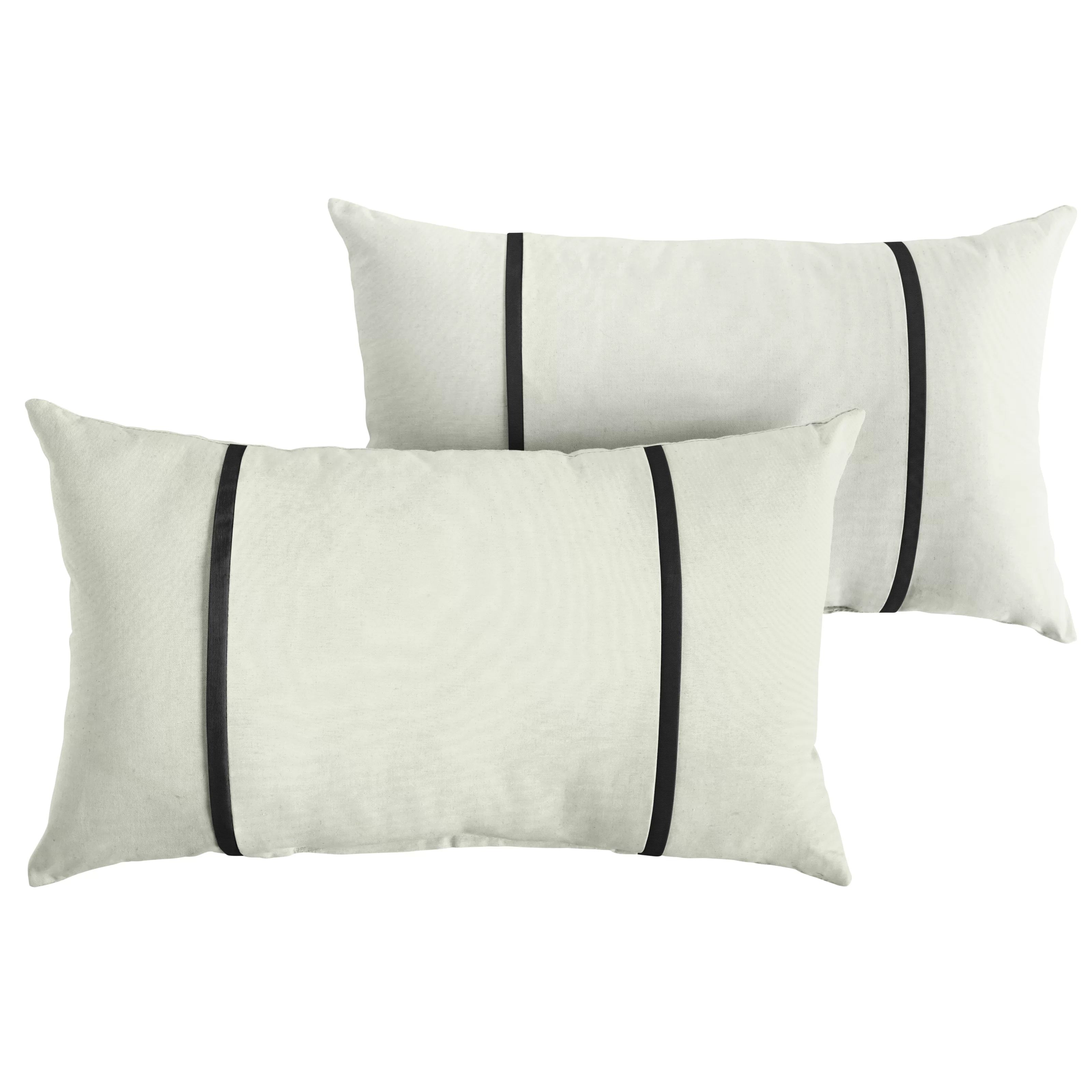Furston Striped Indoor/Outdoor Throw Pillow (Set of 2) | Wayfair North America