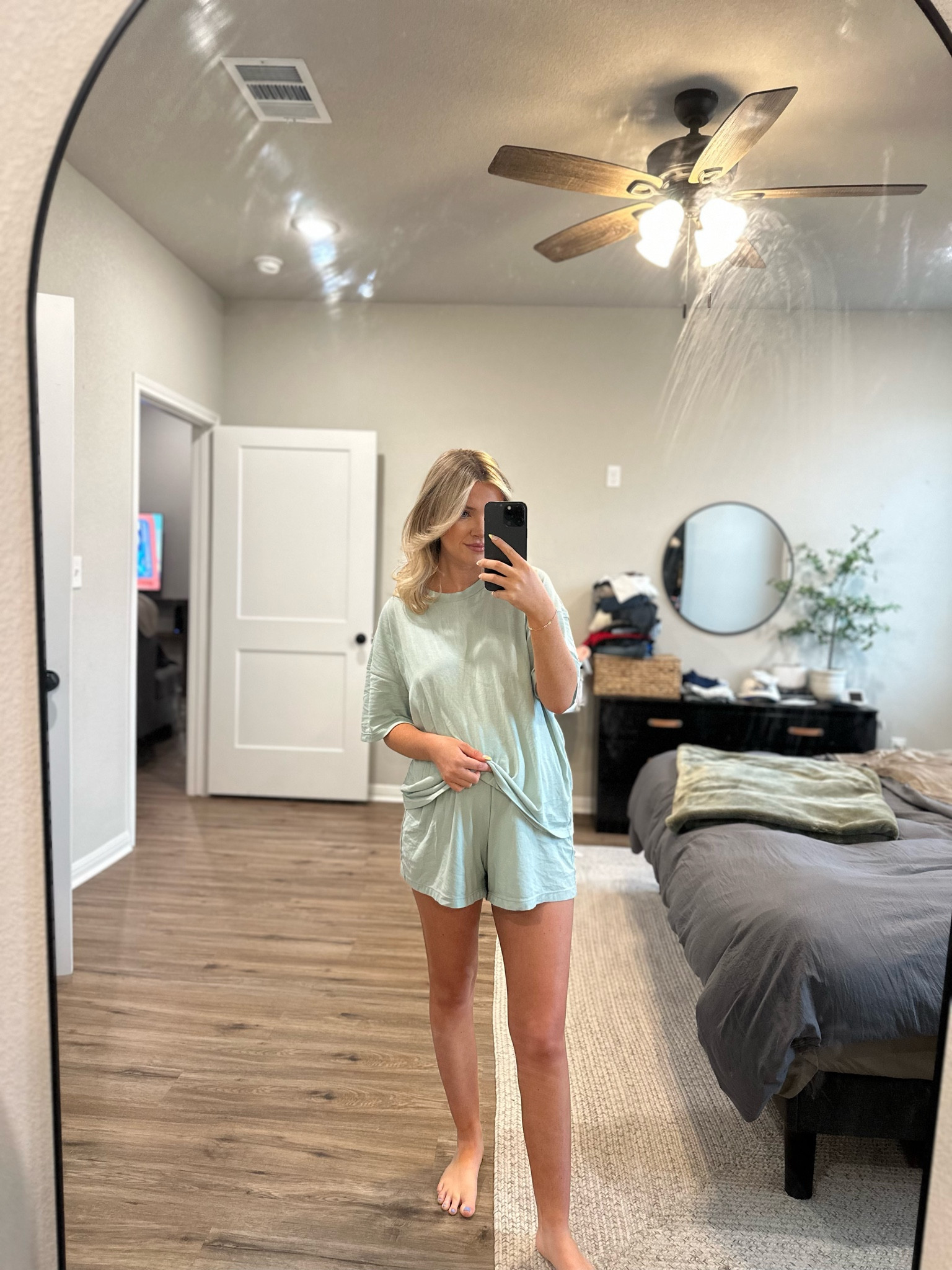 Hanes set on sale for $14 on Amazon!! Wearing size Medium - 25 weeks pregnant! Bump friendly!! #amazonfind 

#LTKSaleAlert #LTKBump #LTKBaby