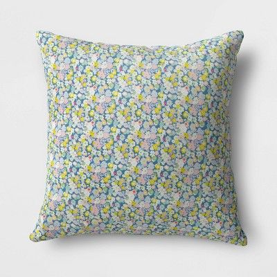 Floral Outdoor Throw Pillow DuraSeason Fabric™ Pink - Opalhouse™ | Target