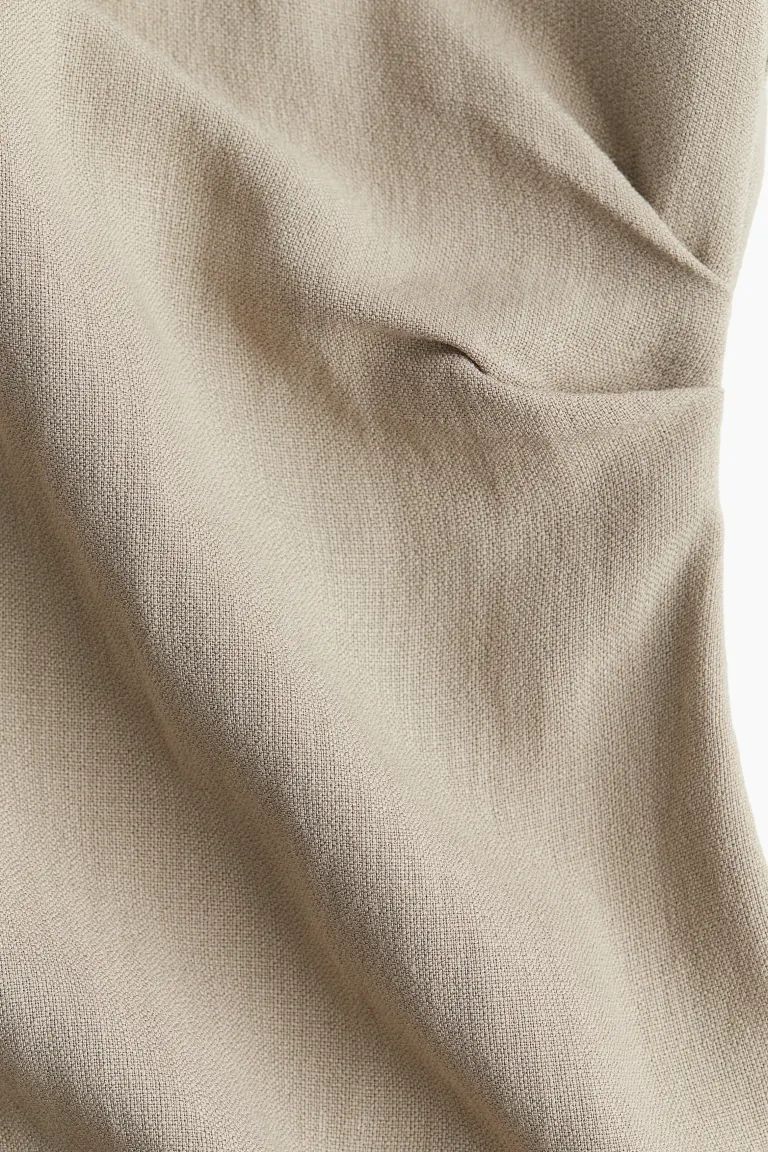 Tapered-waist dress - Beige - Ladies | H&M US | H&M (US + CA)