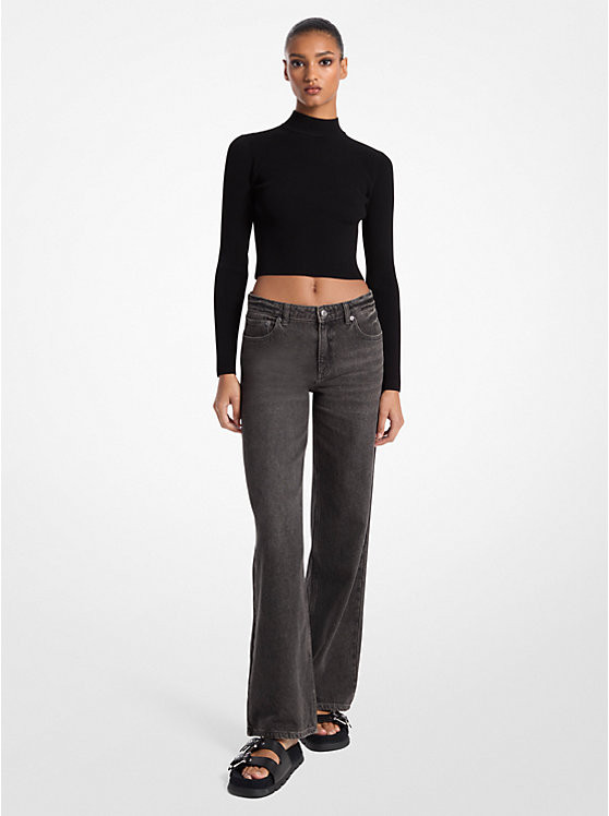 Wide-Leg Jeans | Michael Kors US