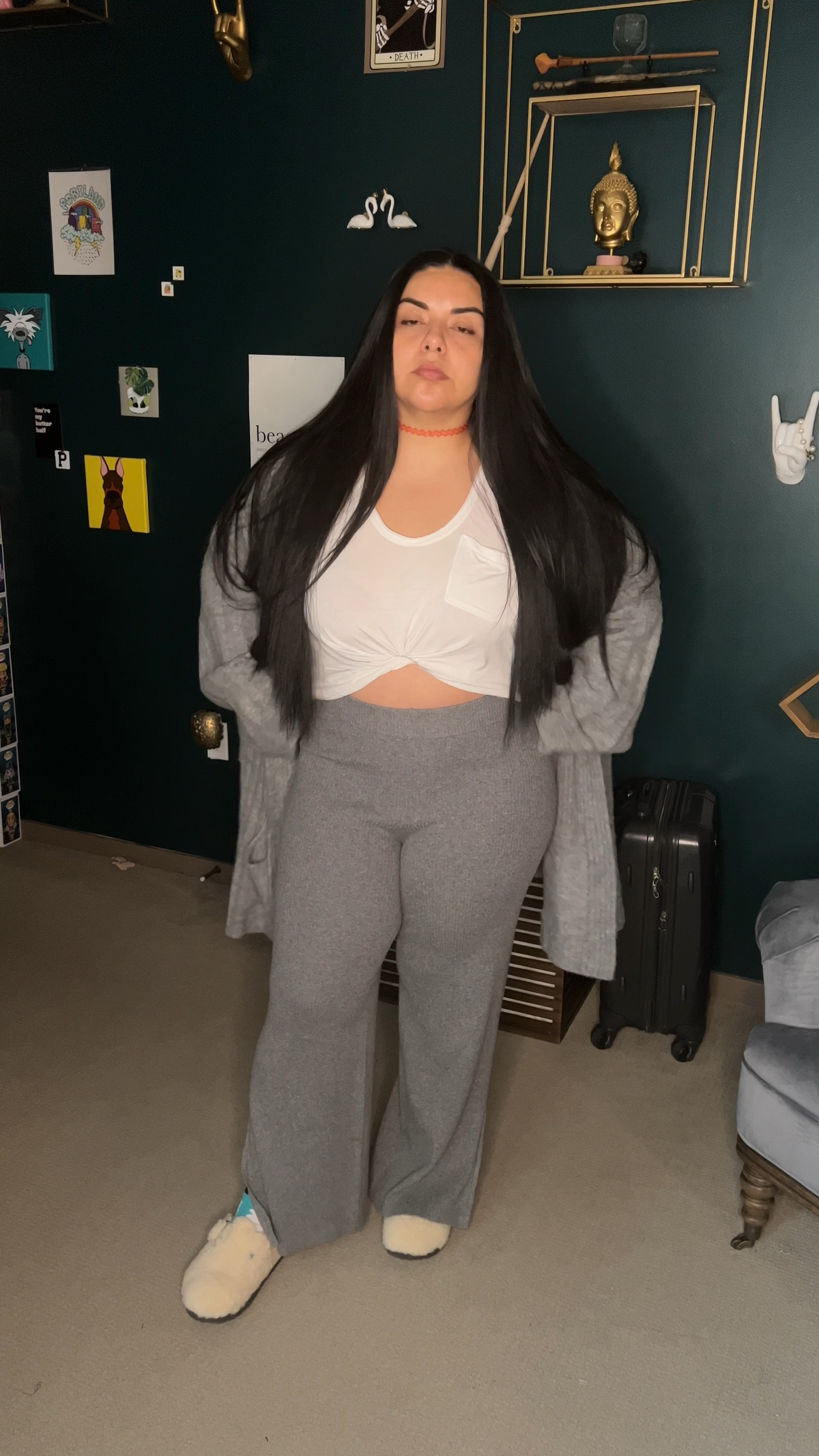 Get ready with me to go to an adult gals sleepover at my friends house!! 

We had such a blast! Stay tuned for the the whole day video coming tomorrow! 

Fit:
Shirt: @freepeople
Pants: @abercrombie 
Shoes: @birkenstock
Cover: @topshop 
Perfumes: @giorgioarmani & @jomalonelondon 

#grwm #gettingready #wearwhatyouwant #latina #ootd #outfitinspiration #inspiration #fyp #fypシ #fashion #simpleoutfit #curvy #plussize 

#LTKfit #LTKstyletip #LTKcurves