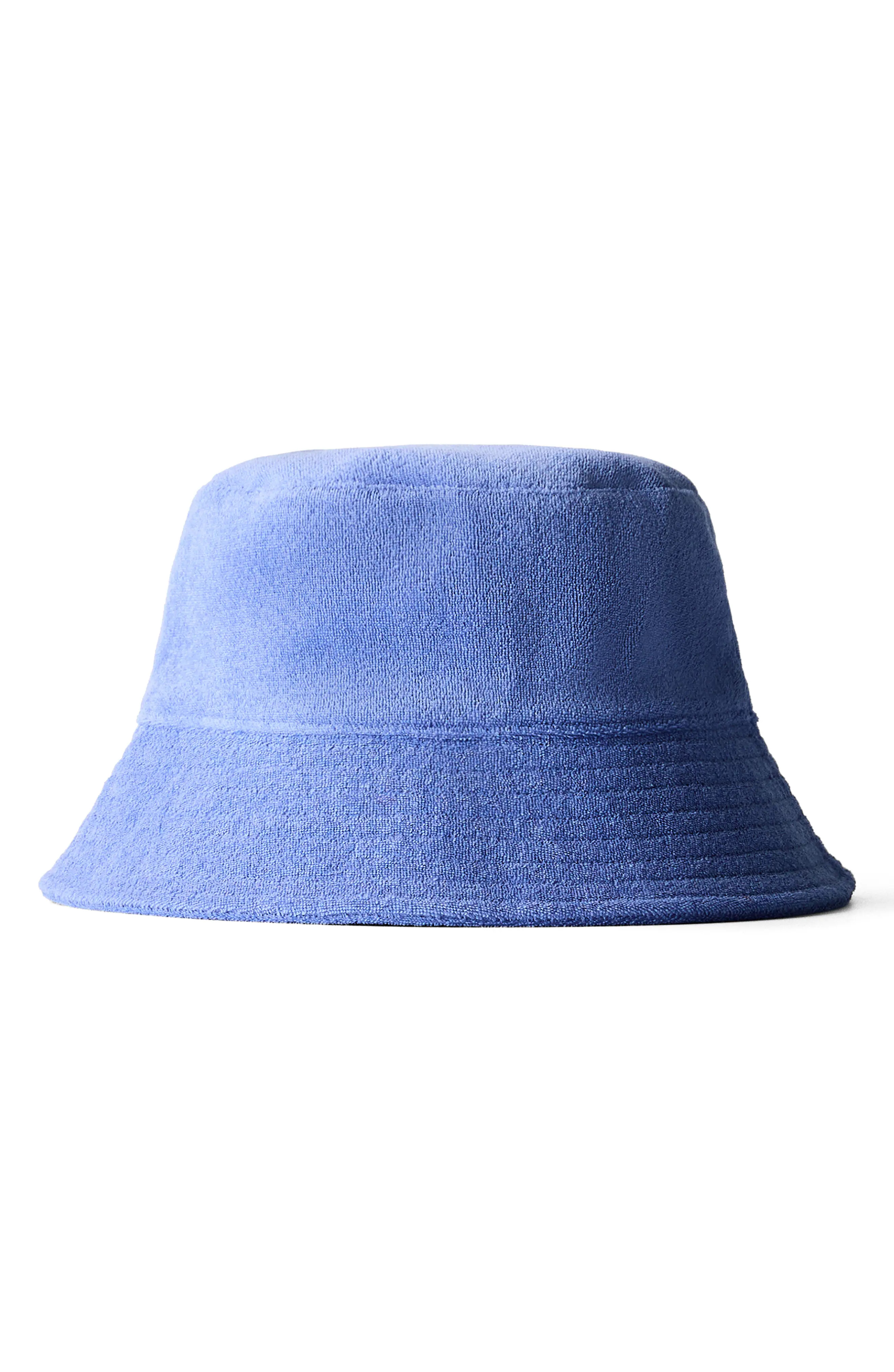 MANGO Cotton Blend Terry Cloth Bucket Hat (Women) | Nordstrom | Nordstrom