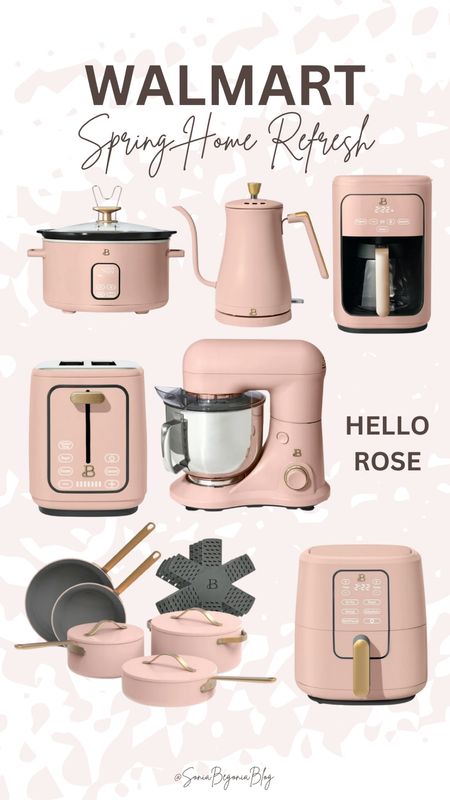 Walmart rose appliances  

#LTKSeasonal #LTKsalealert #LTKhome