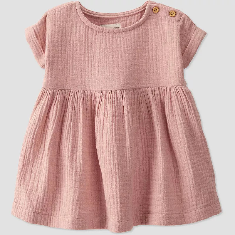 Baby Girl Little Planet by Carter's Organic Cotton Gauze Dress | Kohl's
