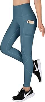 LifeSky Yoga Pants for Women, High Waisted Tummy Control Workout Leggings with Pockets, 4 Way Str... | Amazon (US)