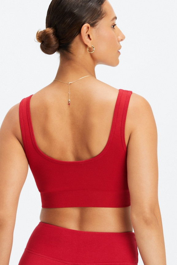 Cloud Seamless Scoop Back Bra | Fabletics - North America