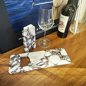 Creative Modern Marble Wine Holder Stand, Single Bottle Wine Rack Storage, Elegant Home Decor, St... | Amazon (US)
