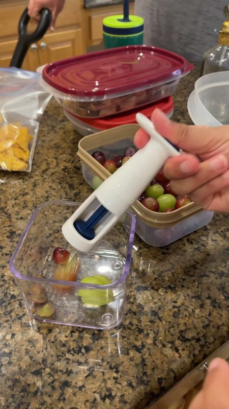 This grape cutter is great if you have toddlers! Could you also achieve this with a regular knife, yes! But is it as fun & satisfying, no!!
#amazonfinds #baby

#LTKVideo #LTKkids