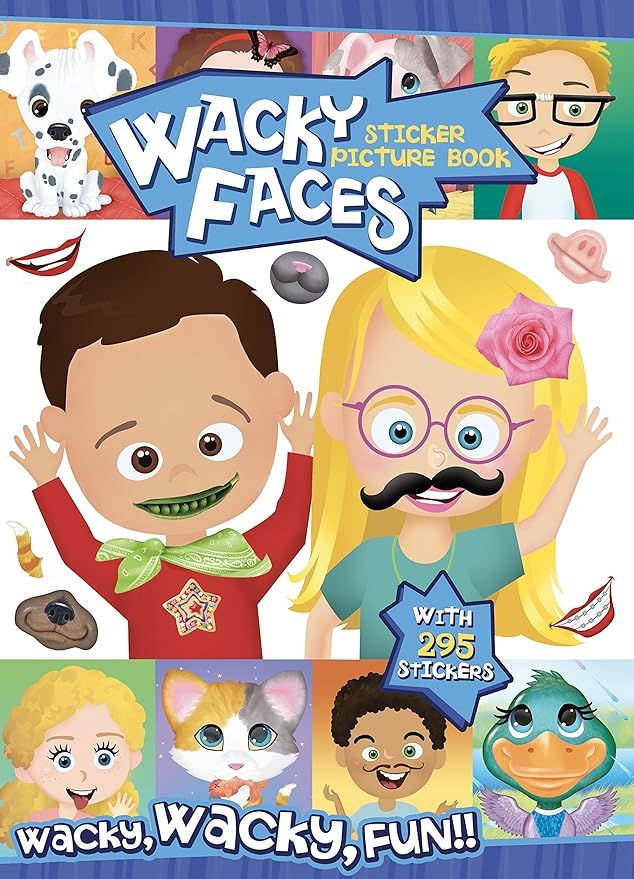 Bendon Create-A-Face Sticker Pad (Wacky Faces) | Amazon (US)