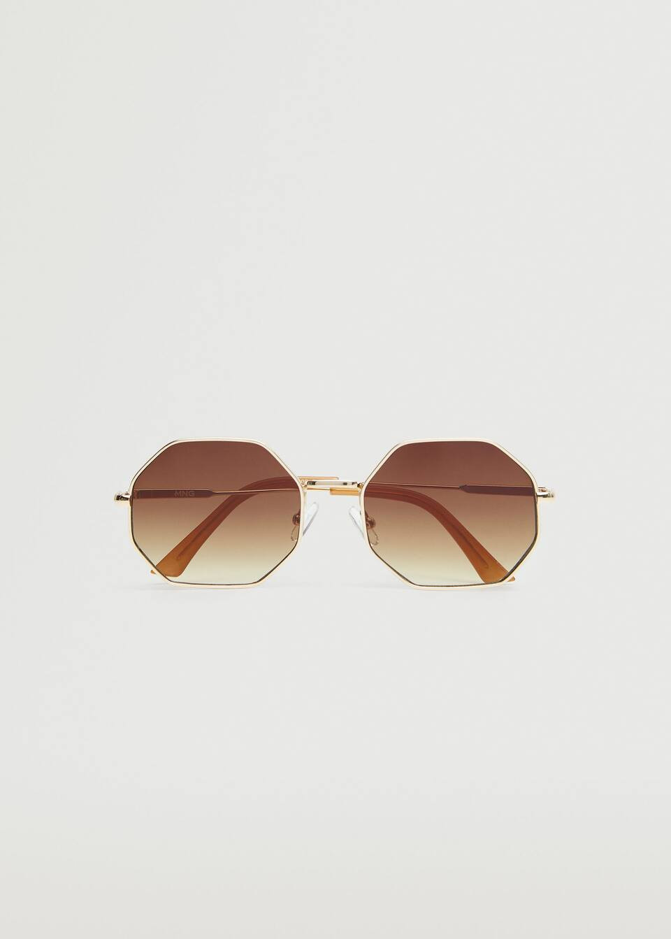 Metallic frame sunglasses | MANGO (US)