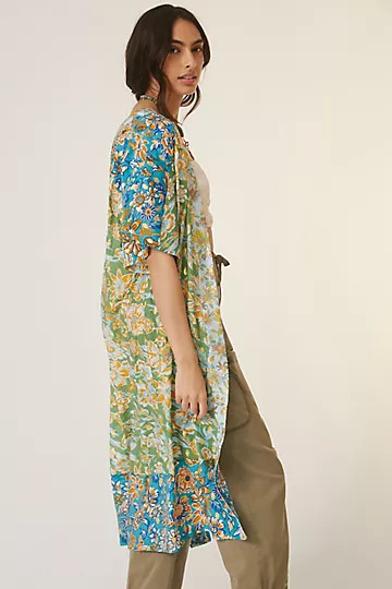 Floral Kimono Duster | Anthropologie (US)