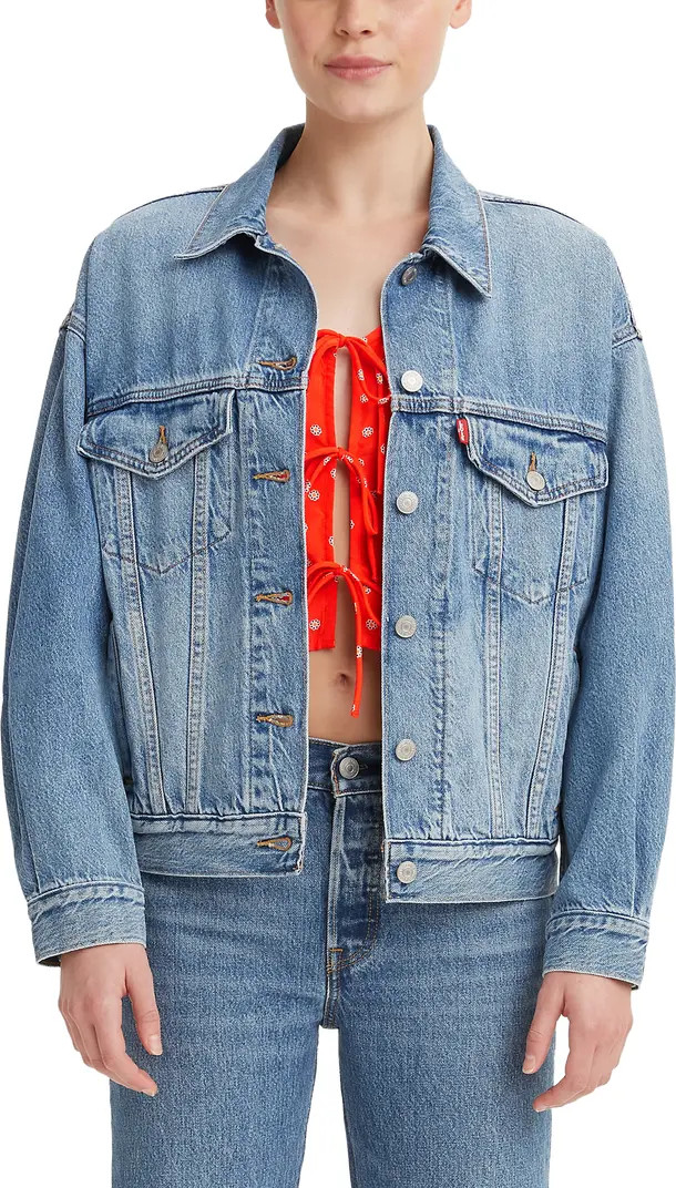'90s Denim Trucker Jacket | Nordstrom