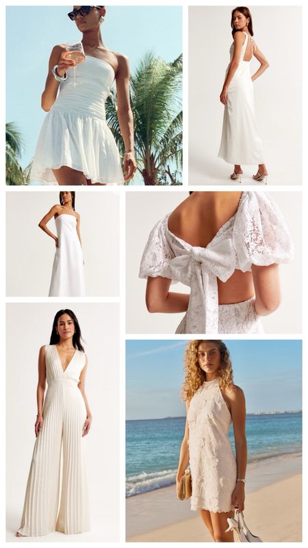 White dresses for all my brides to be! Code DRESSFEST  

#LTKSaleAlert #LTKFindsUnder100 #LTKWedding