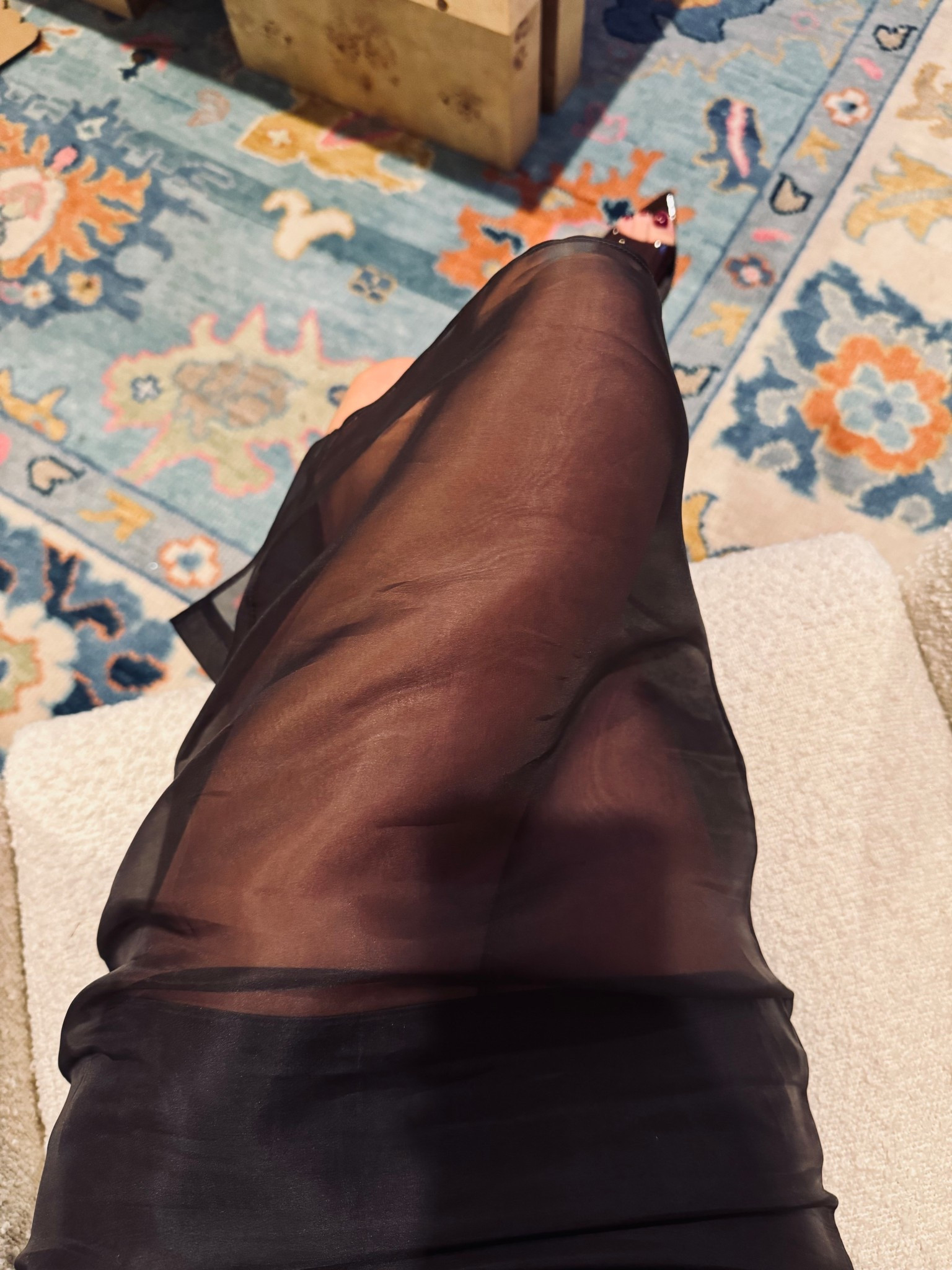 The perfect sheer skirt 🤎 

holiday outfits womens

#LTKHoliday