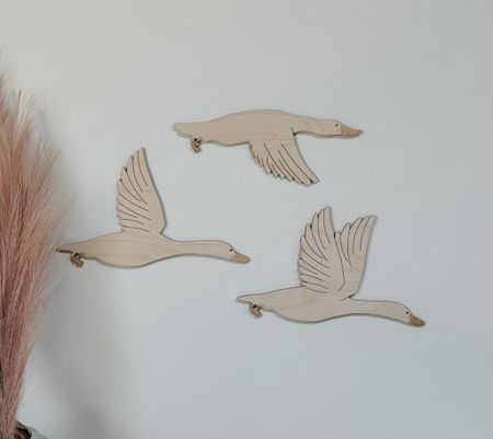 Cute wooden geese would be so sweet in a vintage inspired nursery or kids room! 

#LTKbaby #LTKhome #LTKsalealert