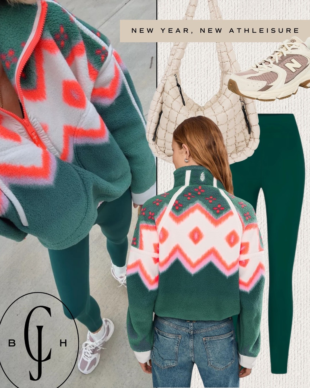 New year, new athleisure. I just love this fleece and wore it for drop off today!

#LTKSeasonal #LTKootd