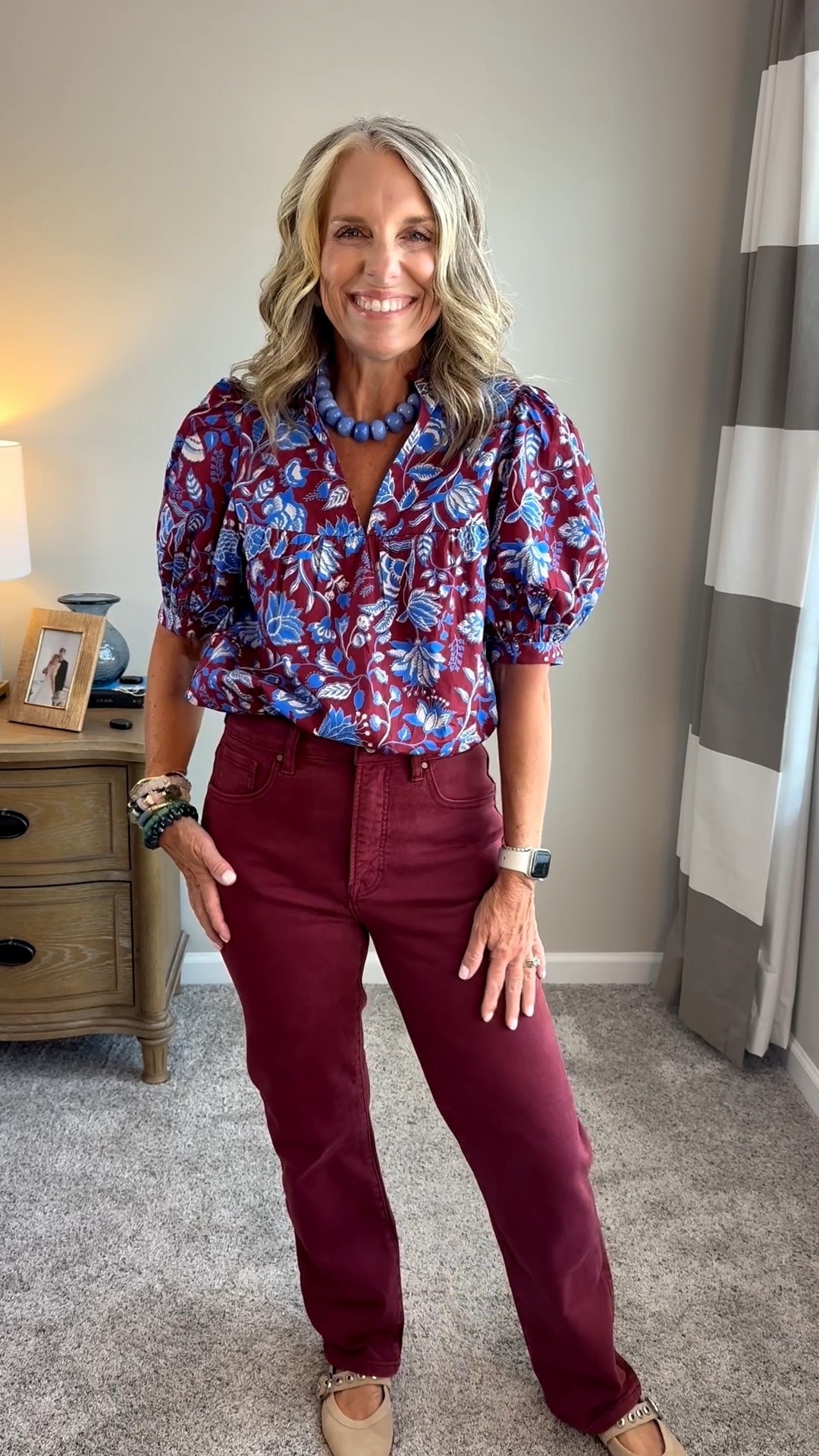 These are the official colors of fall. Wearing XS top and 27 jeans f

#LTKootd #LTKgrwm #LTKOver40