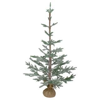 4ft. Unlit Frosted Pine Artificial Christmas Tree with Jute Base | Michaels Stores