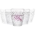 G Hobnail Old Fashioned Tumbler Glasses 10 oz. set of 6 Premium Vintage Cup Set for Refreshments ... | Amazon (US)