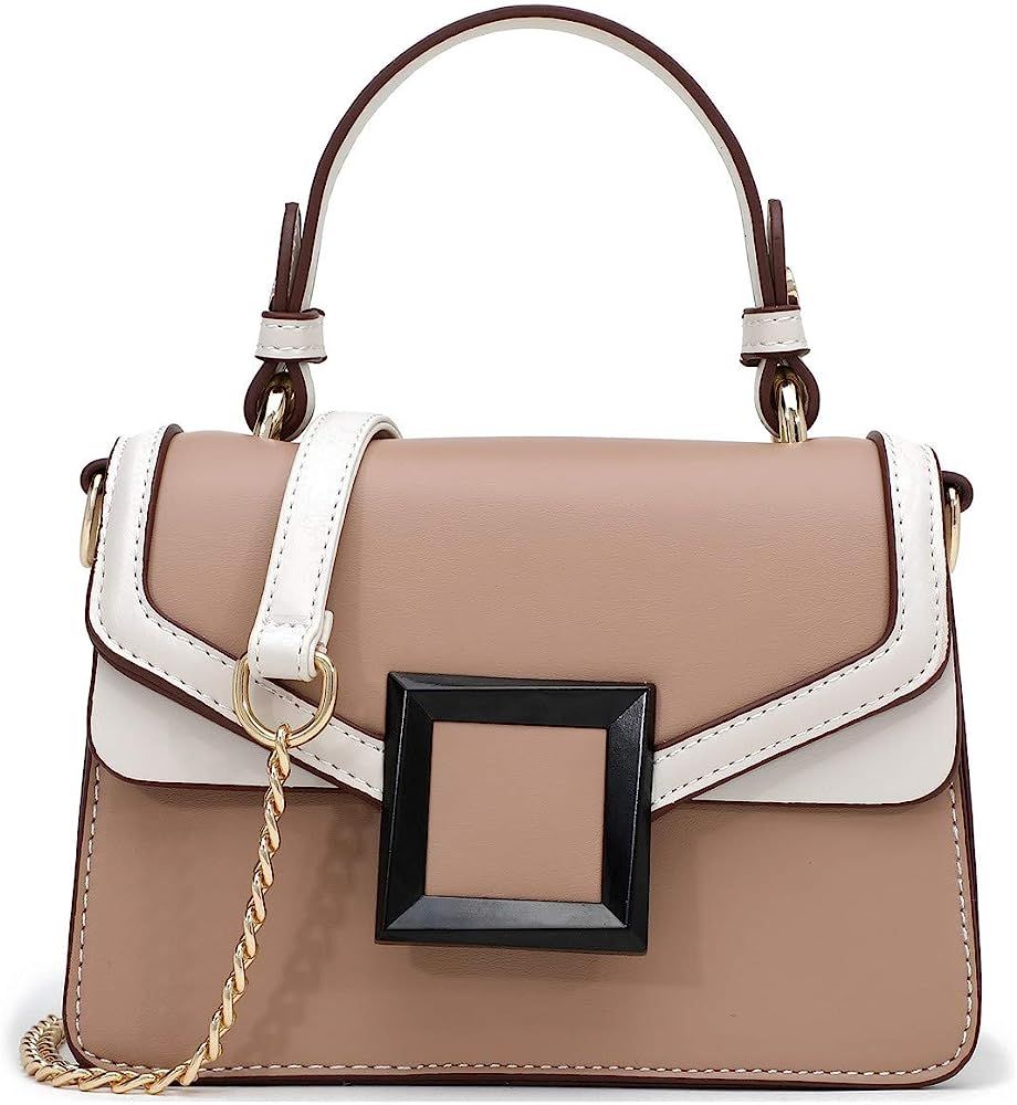 Crossbody Bags for Women Leather Designer Women's Crossbody Handbags Cute Purses | Amazon (US)
