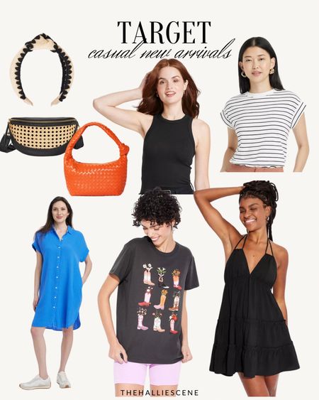 Target // new arrivals // casual // summer outfit // women’s casual outfits // summer dress // summer tops // purse 

#LTKfindsunder100 #LTKitbag #LTKfindsunder50