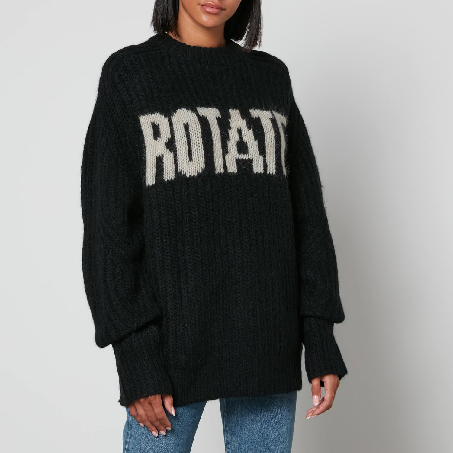 Rotate Birger Christensen Brandy Wool-Blend Jumper | Coggles (Global)
