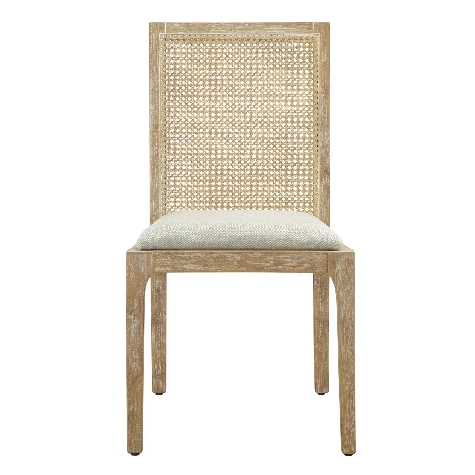 Anassi Upholstered Synthetic Cane Back Side Chair (Set of 2) | Wayfair North America