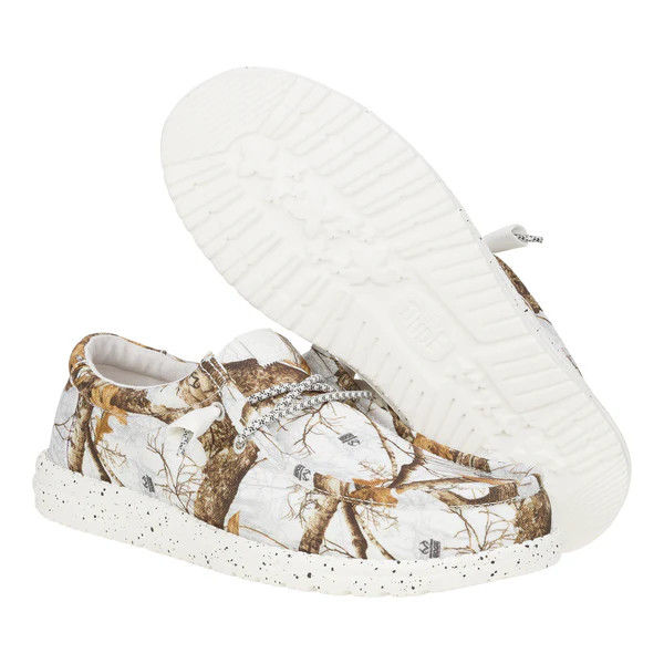 Wally Realtree Edge® Colors - White/Camo | HEYDUDE