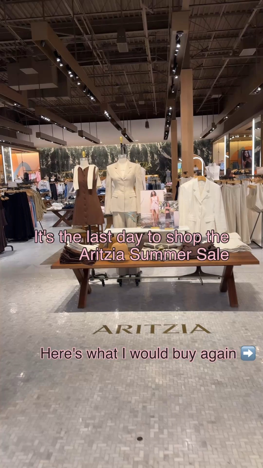 @Aritzia summer sale ends today! Here's what you should buy....
1. Linen set - top xs, pants small
2. Cardigan - medium
3. Satin shorts - medium
4. tank - small
5. Farrah jeans - 26 curve fit

#LTKSaleAlert #LTKOver40