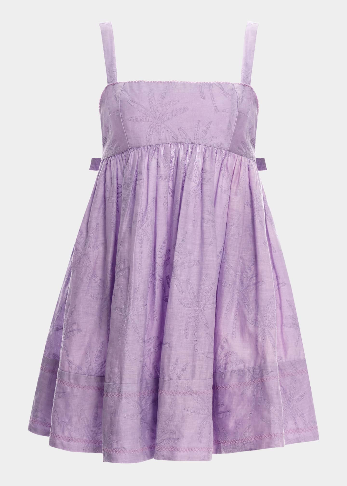 Cienfuegos Square-Neck Mini Dress | Bergdorf Goodman