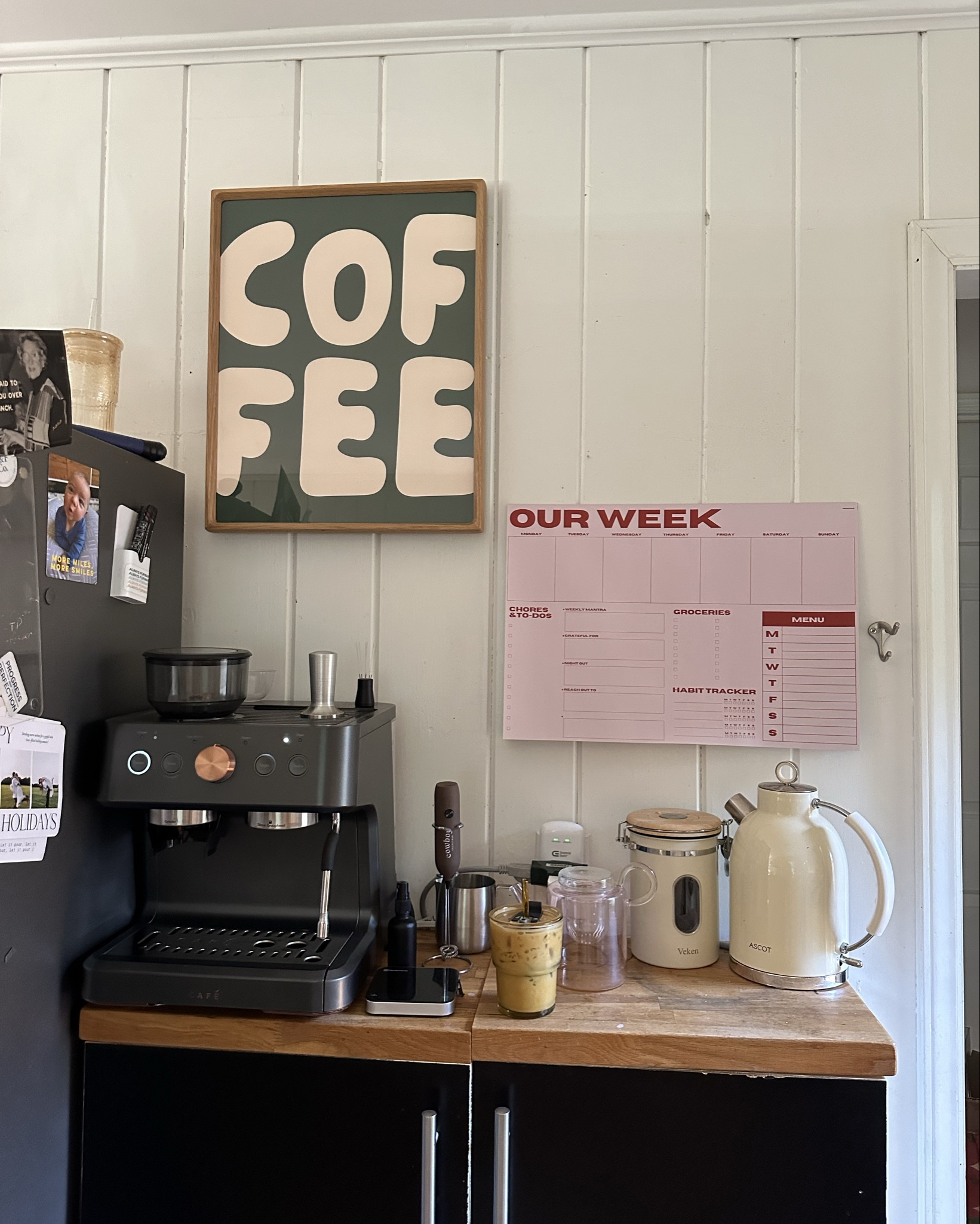 Best calendar ever — added a second photo for the details 🤍 tagged my coffee accessories too 