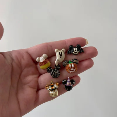 Mickey Mouse Disney Ghost Stud Earrings - Disney Ghost Stud Earrings | BaubleBar (US)